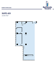 4340 East-West Hwy, Bethesda, MD à louer Plan d’étage– Image 1 sur 1