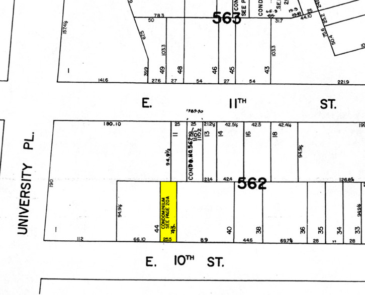29 E 10th St, New York, NY à louer - Plan cadastral – Image 2 sur 24