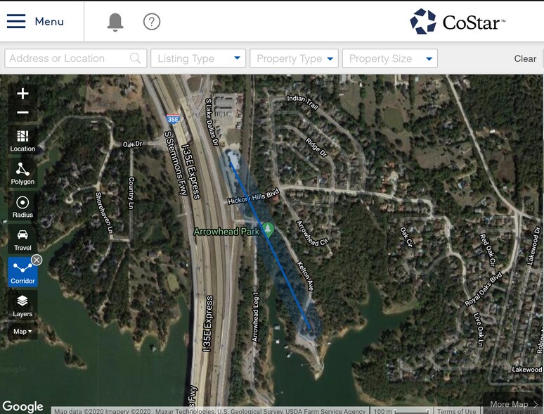 6060 S Stemmons Fwy, Hickory Creek, TX à louer - Aérien – Image 2 sur 3
