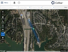 6060 S Stemmons Fwy, Hickory Creek, TX - VUE AÉRIENNE  vue de carte - Image1
