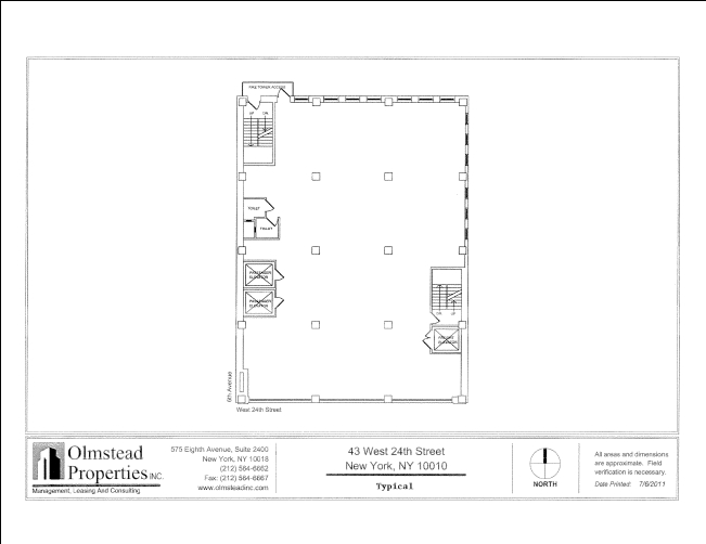 Plan d’étage type