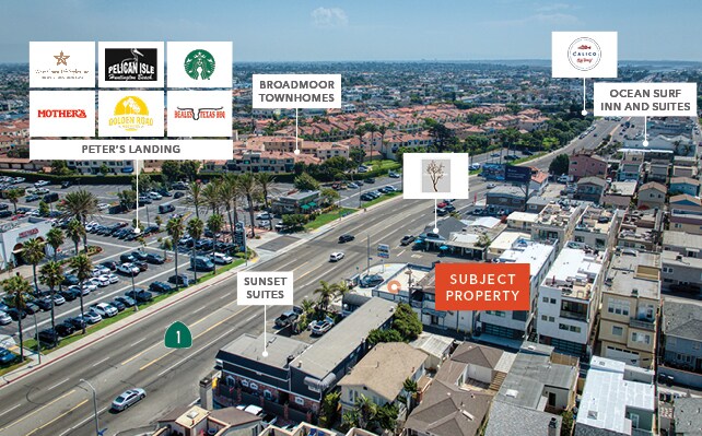 16431 Pacific Coast Hwy, Huntington Beach, CA à vendre - Aérien – Image 3 sur 8