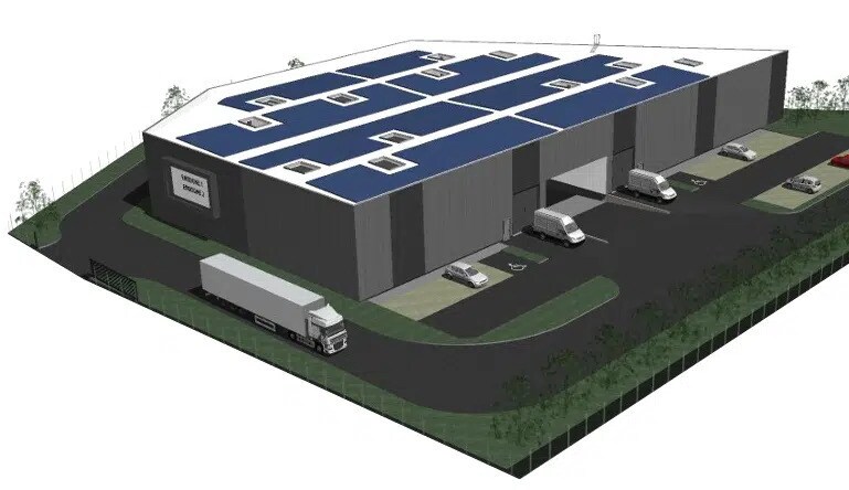 Industriel/Logistique dans Elven à louer - Photo de l’immeuble – Image 2 sur 4