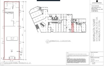 1050 Connecticut Ave NW, Washington, DC à louer Plan d’étage– Image 1 sur 1