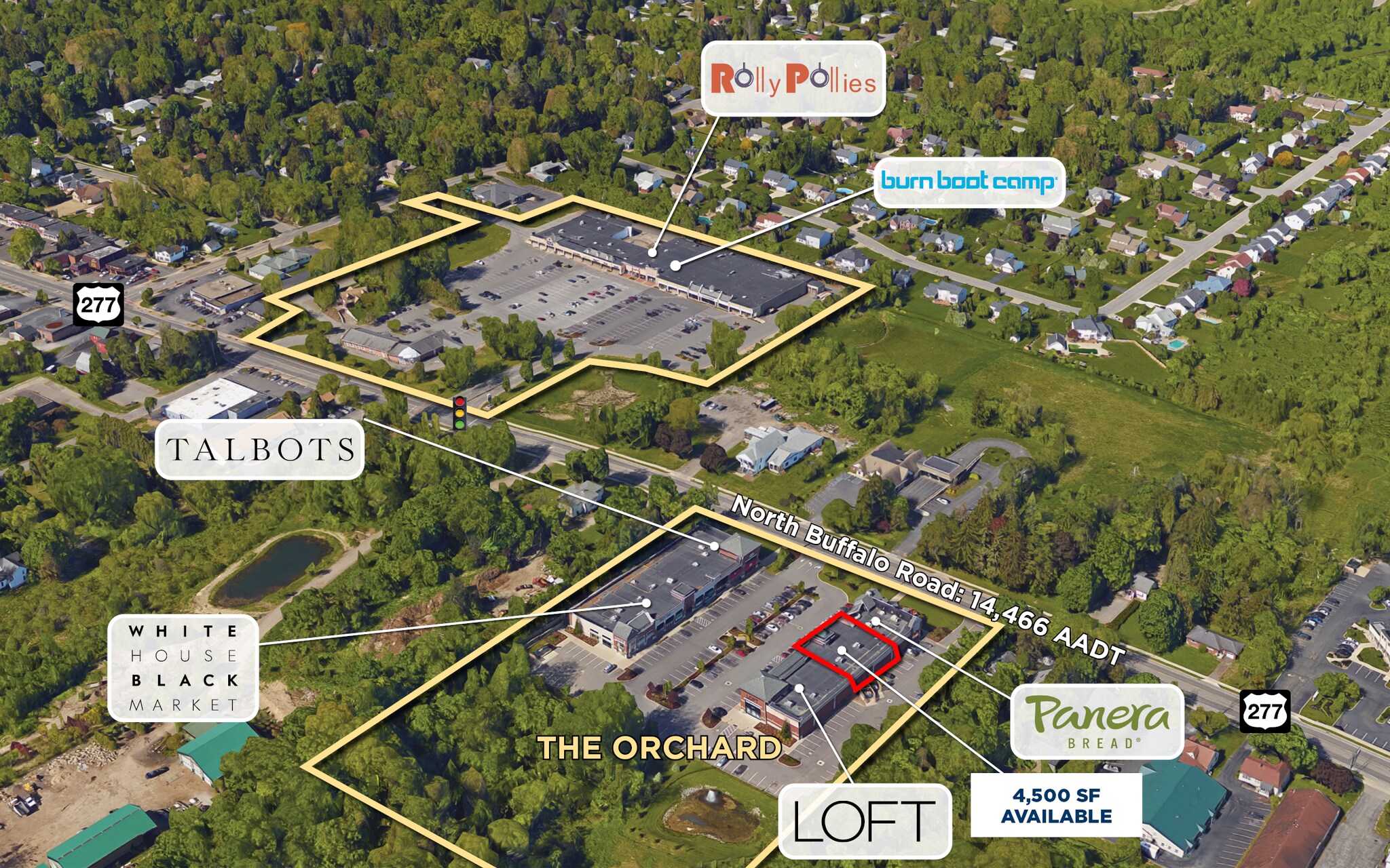 3995 N Buffalo Rd, Orchard Park, NY à louer Photo de l’immeuble– Image 1 sur 2