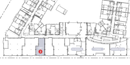 505-535 W Crowther Ave, Placentia, CA à louer Plan d’étage– Image 1 sur 1