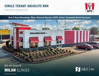 Plus de détails pour 895 4th St W, Milan, IL - Local commercial à vendre