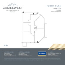 2001 W Camelback Rd, Phoenix, AZ à louer Plan d’étage– Image 1 sur 1