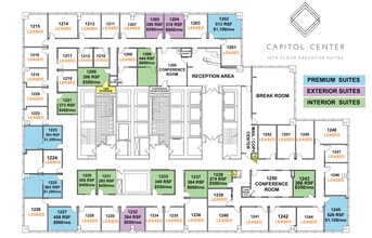 425 W Capitol Ave, Little Rock, AR à louer Plan d’étage– Image 1 sur 17