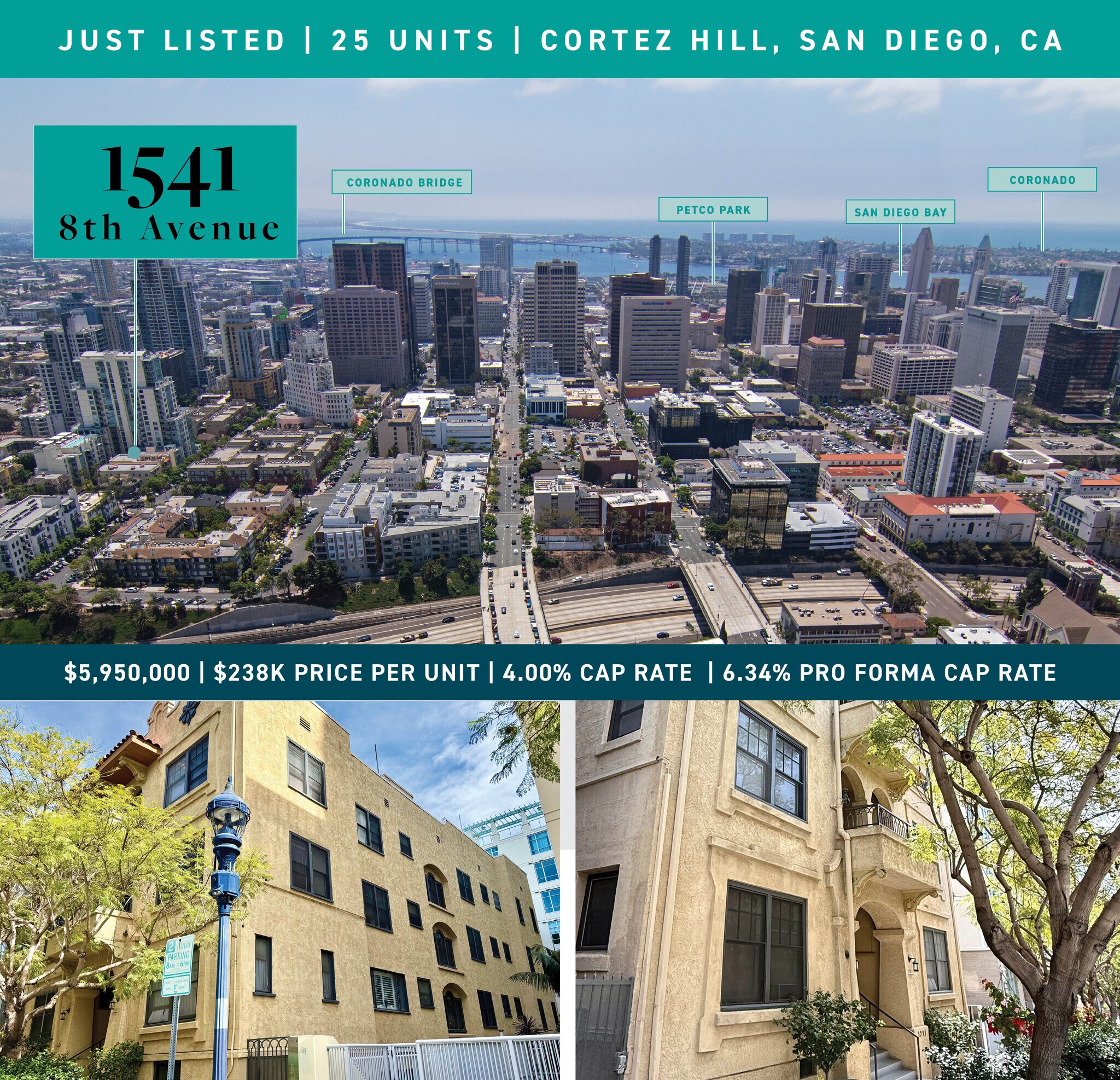 1541 8th Ave, San Diego, CA à vendre Photo de l’immeuble– Image 1 sur 21
