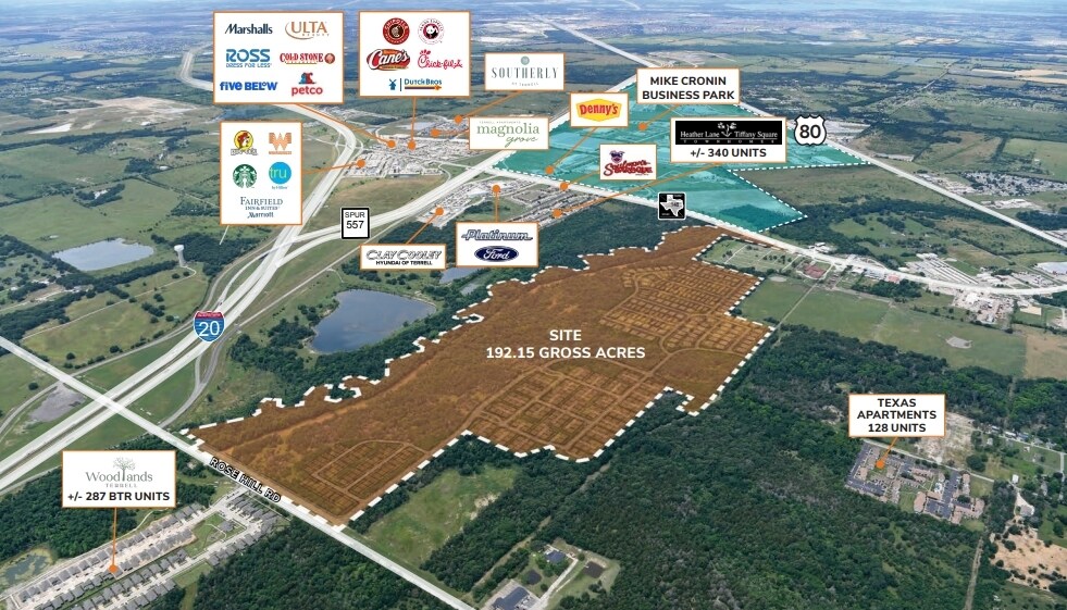NEQ I-20 & Rose Hill Rd, Terrell, TX à vendre - Photo de l’immeuble – Image 2 sur 3