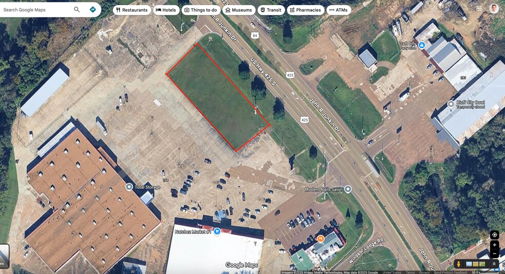 280 John R Junkin Dr, Natchez, MS à vendre - Plan cadastral – Image 2 sur 4