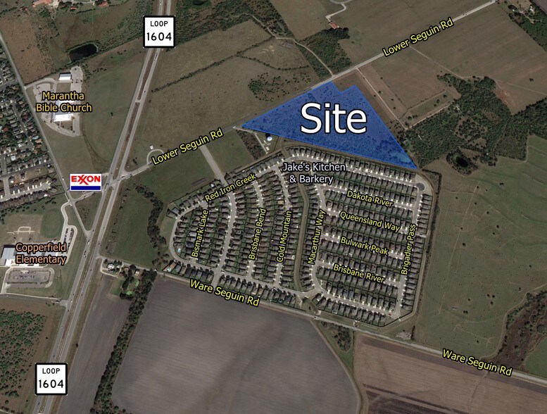 0 Lower Seguin Rd, Schertz, TX à vendre - Photo de l’immeuble – Image 1 sur 2
