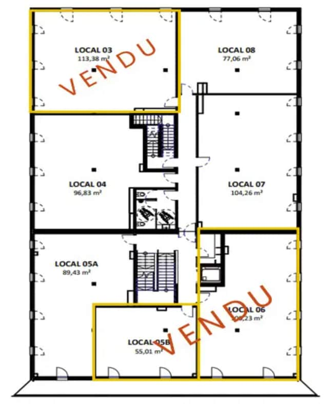 Montpellier, HER 34070 - Lot Lot 1 -  - Plan d’étage - Image 1 of 4