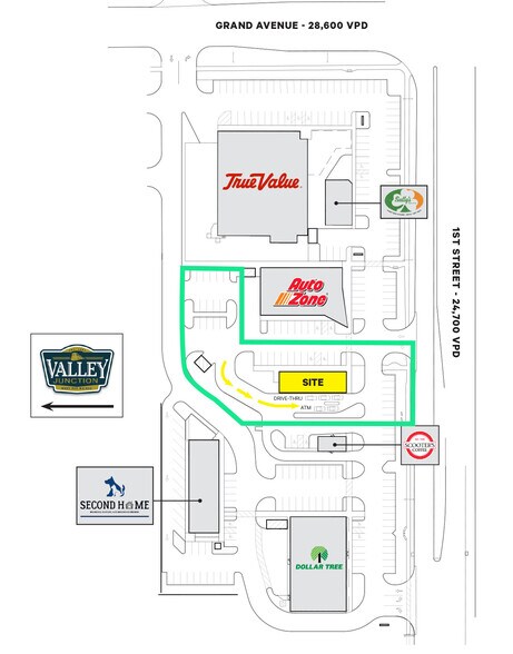 840 1st St, West Des Moines, IA à louer - Plan de site – Image 2 sur 2