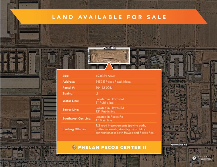 8459 E Pecos Rd, Mesa, AZ à vendre - Photo de l’immeuble – Image 2 sur 3