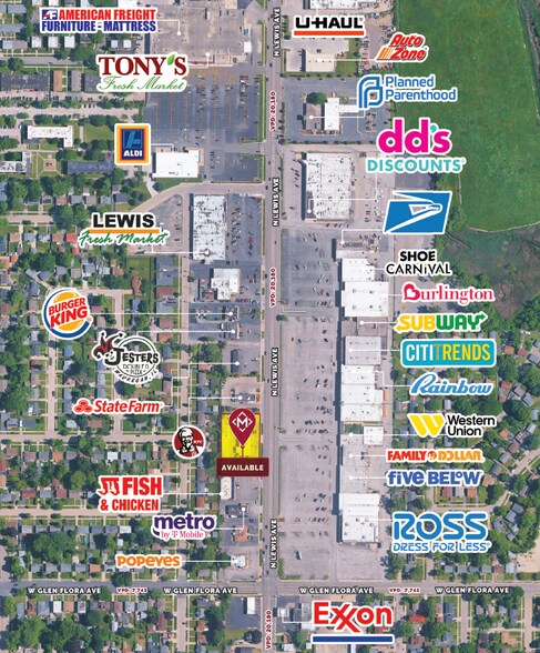 1340 N Lewis Ave, Waukegan, IL à louer - Photo de l’immeuble – Image 2 sur 2