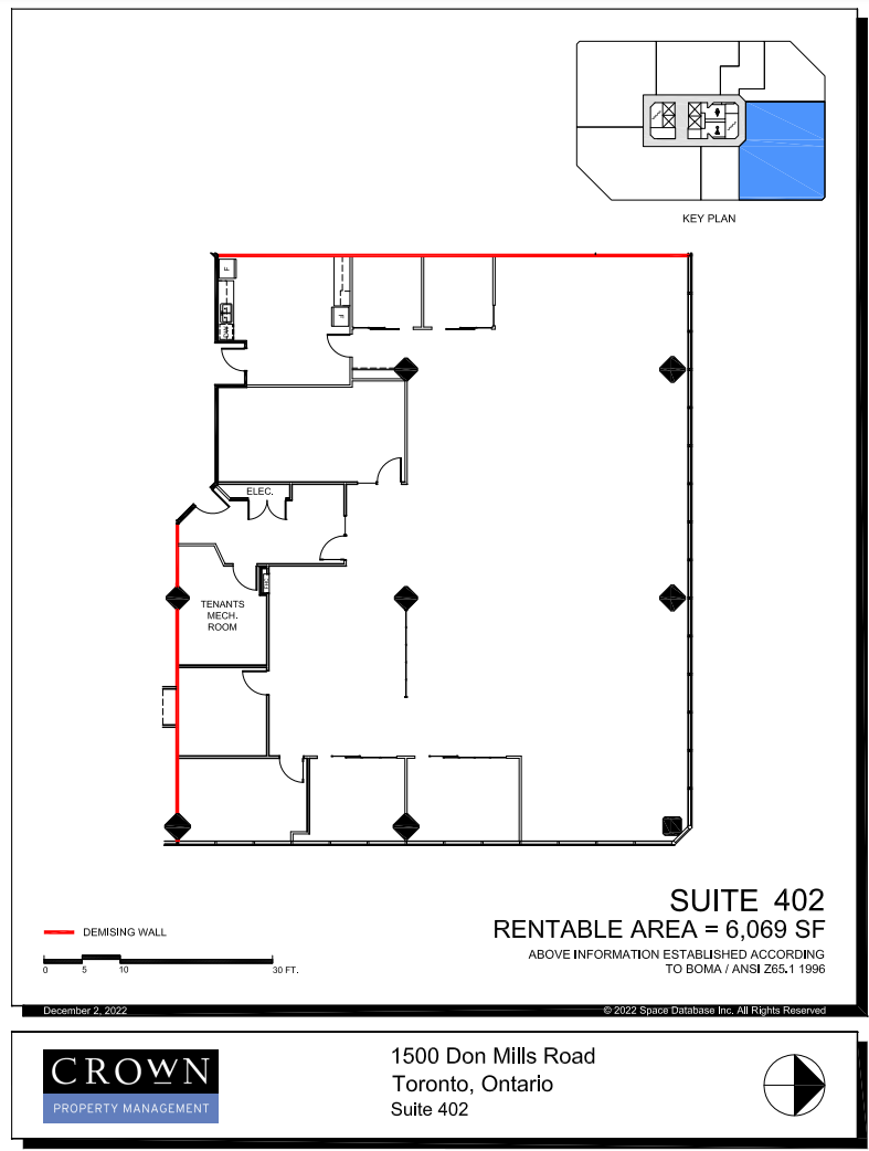 1500 Don Mills Rd, Toronto, ON à louer Plan d’étage– Image 1 sur 1