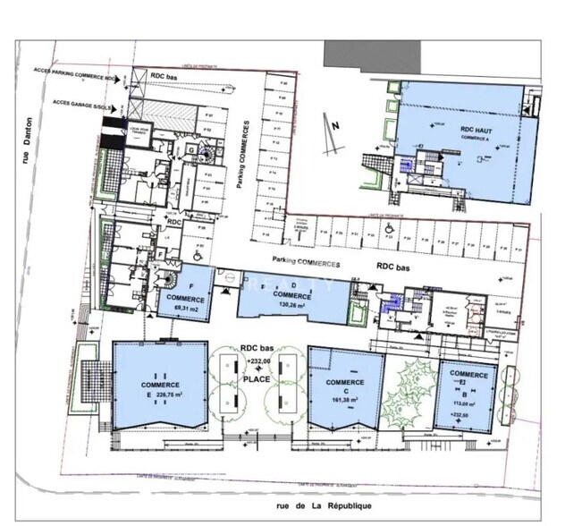 Local commercial dans Genas à vendre - Plan de site – Image 3 sur 3