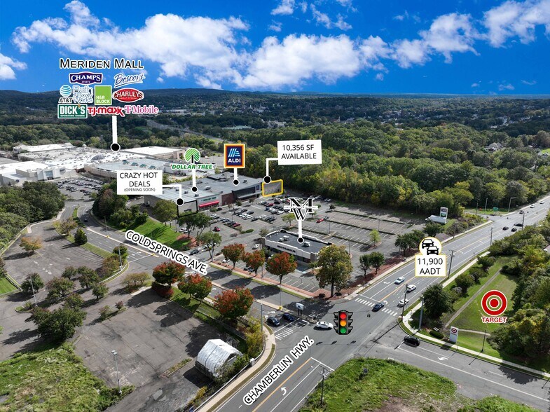 495 Chamberlain Hwy, Meriden, CT à louer - Photo de l’immeuble – Image 2 sur 4