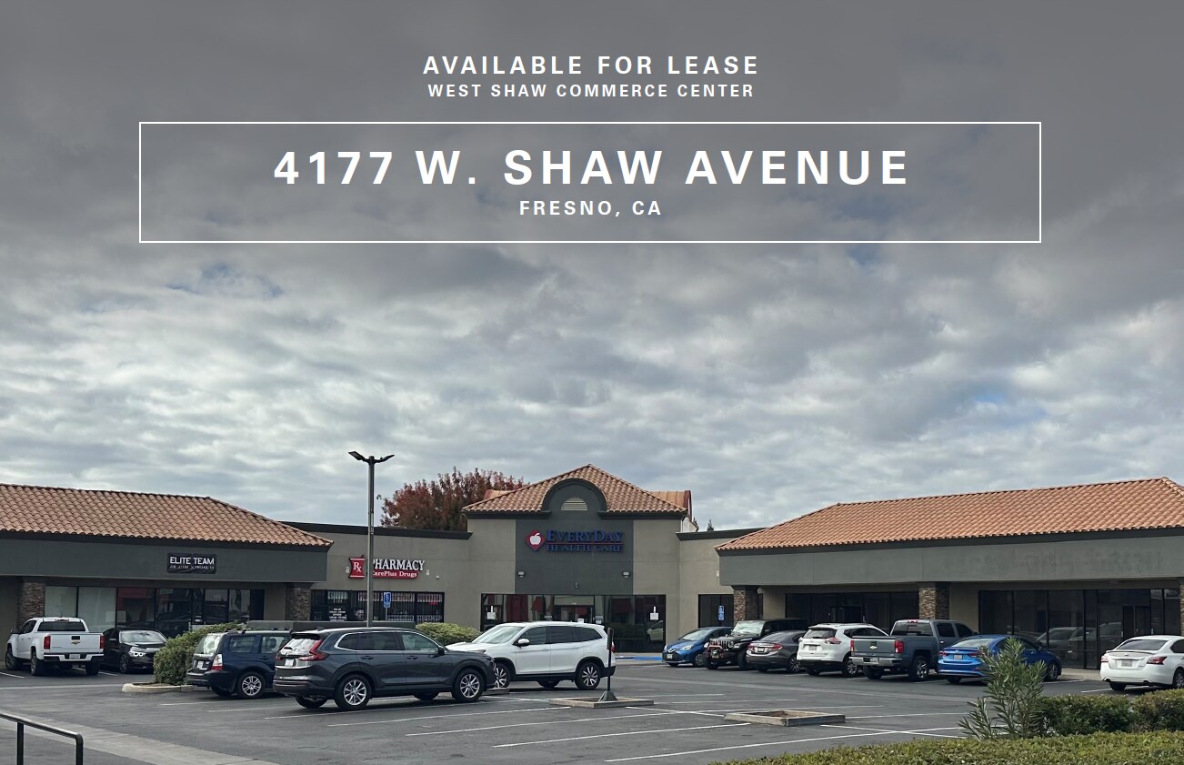 4177 W Shaw Ave, Fresno, CA à louer Photo de l’immeuble– Image 1 sur 5