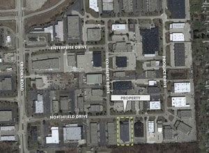 1785 Northfield Dr, Rochester Hills, MI - Vue aérienne  vue de carte