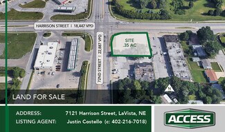 Plus de détails pour 7121 Harrison St, Lavista, NE - Terrain à vendre
