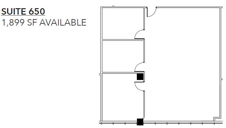 1111 Plaza Dr, Schaumburg, IL à louer Plan d’étage– Image 1 sur 2