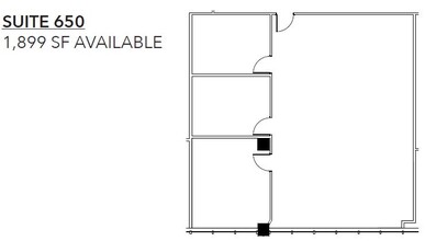 1111 Plaza Dr, Schaumburg, IL à louer Plan d’étage– Image 1 sur 2