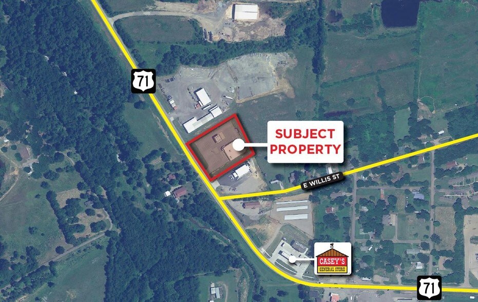 720 HWY 71, Mansfield, AR à vendre - Aérien – Image 2 sur 15