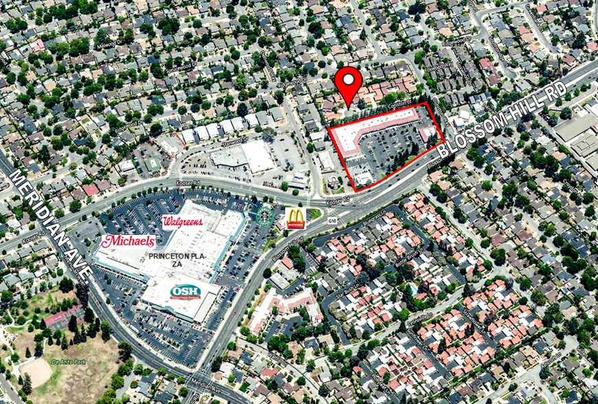 1329-1345 Blossom Hill Rd, San Jose, CA à louer - Photo de l’immeuble – Image 1 sur 16