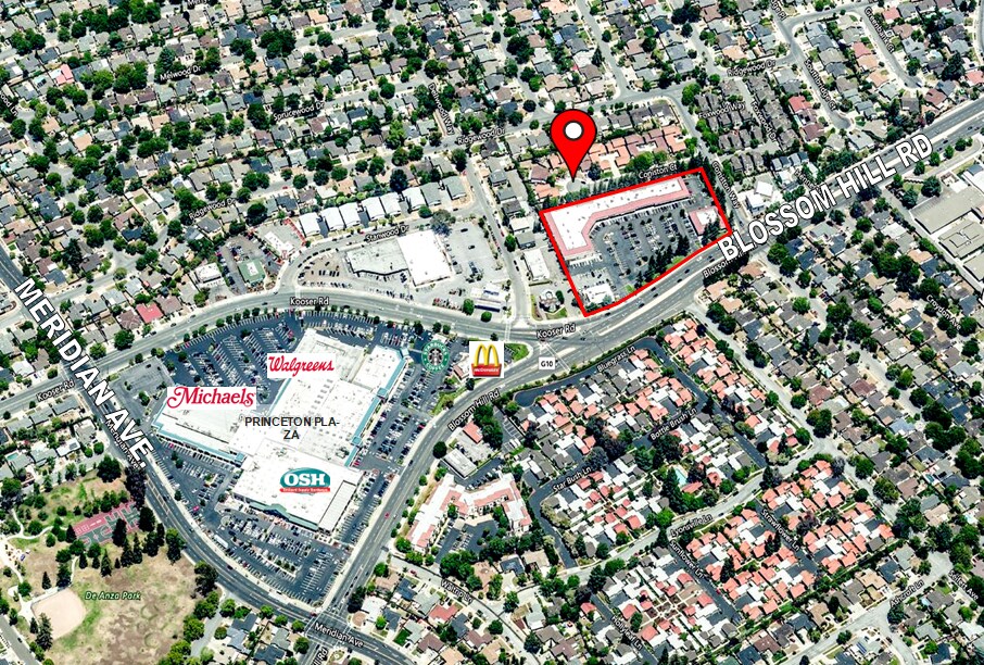1329-1345 Blossom Hill Rd, San Jose, CA à louer Photo de l’immeuble– Image 1 sur 17