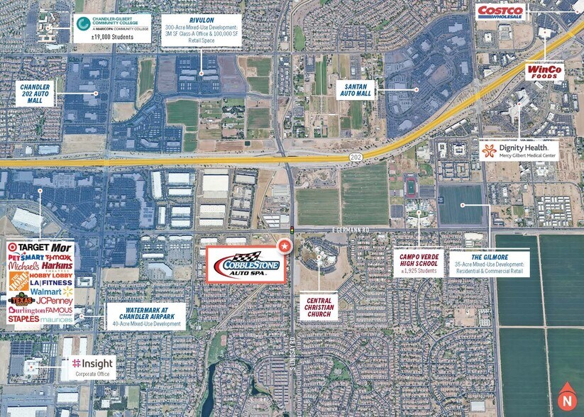 SWC Lindsay Road & Germann Rd, Gilbert, AZ à vendre - Photo de l’immeuble – Image 3 sur 4