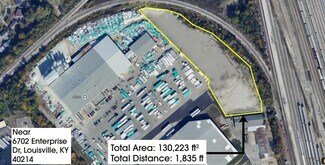 Plus de détails pour 6702 Enterprise Dr, Louisville, KY - Terrain à louer