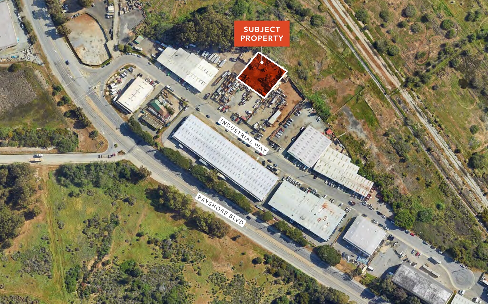 55 Industrial Way, Brisbane, CA à louer Aérien– Image 1 sur 2