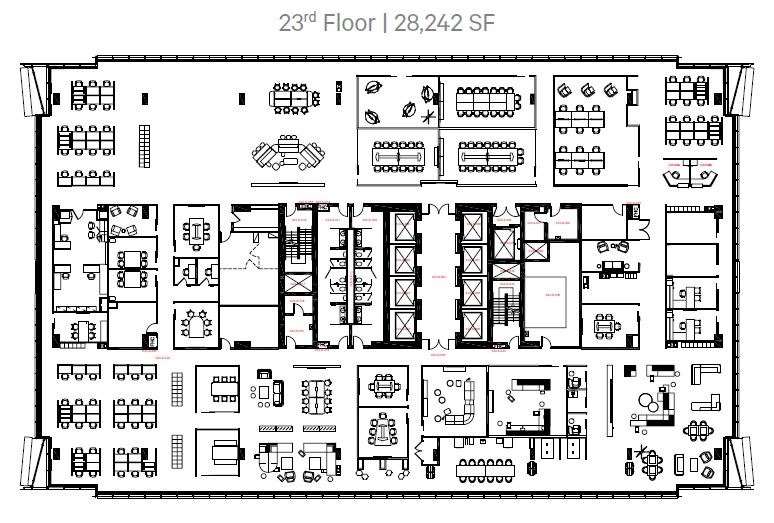 25 York St, Toronto, ON à louer Plan d’étage– Image 1 sur 1