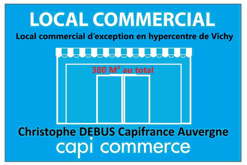 Local commercial dans Vichy à louer Photo de l’immeuble– Image 1 sur 2