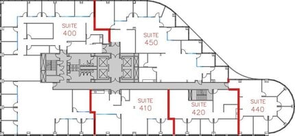 4270 Executive Sq, La Jolla, CA à louer Plan d’étage– Image 1 sur 1