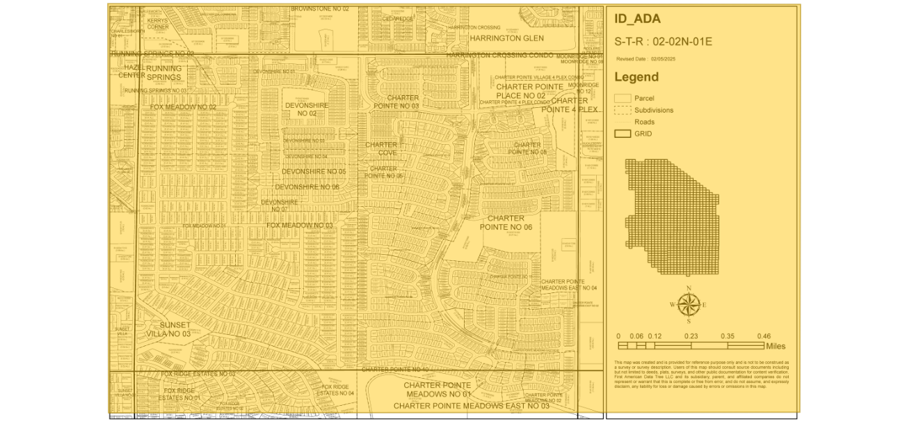 Plan cadastral