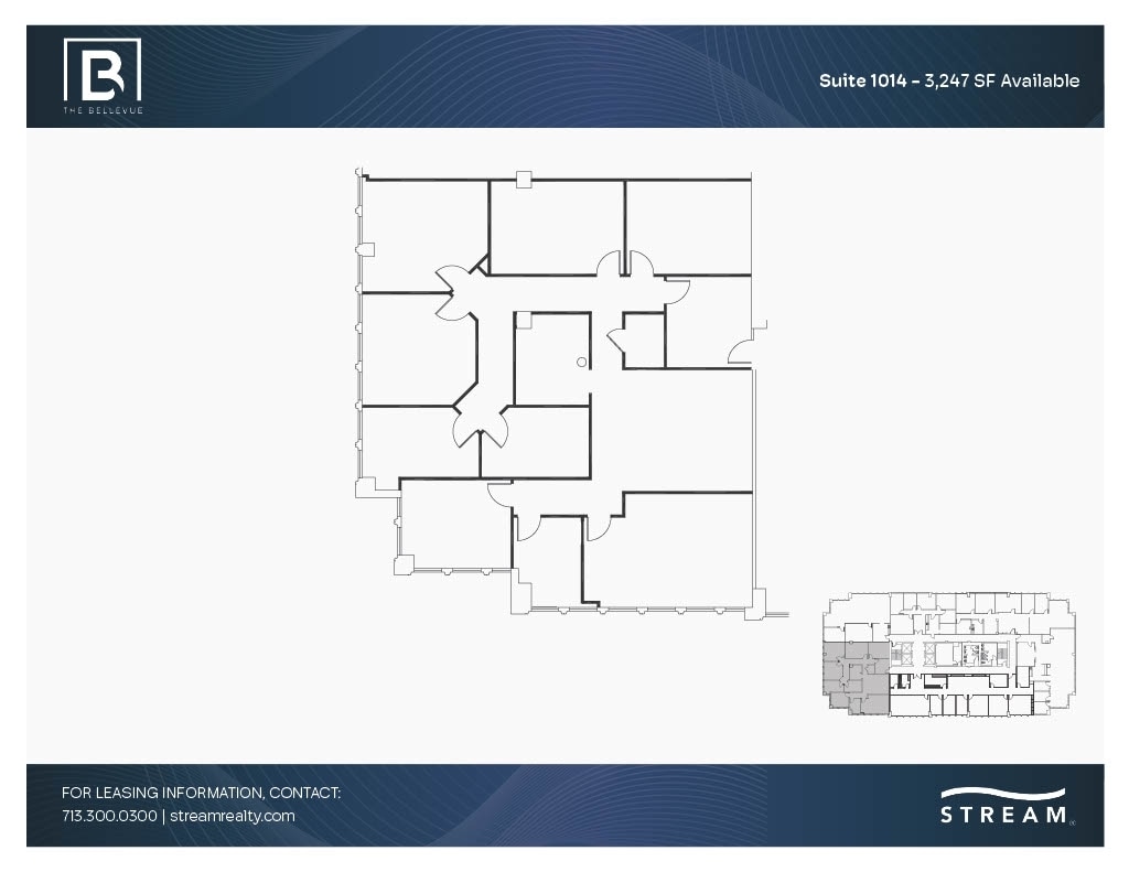 2323 S Shepherd Dr, Houston, TX à louer Plan d’étage– Image 1 sur 1