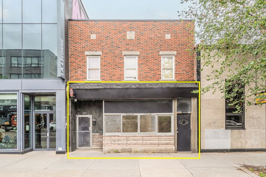 4555-4557 Av Papineau, Montréal, QC à louer - Photo principale – Image 1 sur 1