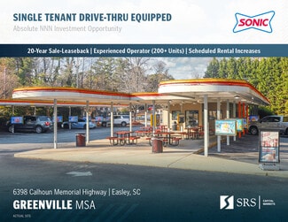 Plus de détails pour 6398 Calhoun Memorial Hwy, Easley, SC - Local commercial à vendre