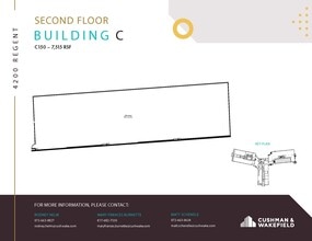4200 Regent Blvd, Irving, TX à louer Plan d’étage– Image 1 sur 6