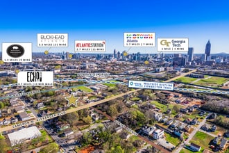 514 Sunset Ave NW, Atlanta, GA - Vue aérienne  vue de carte - Image1