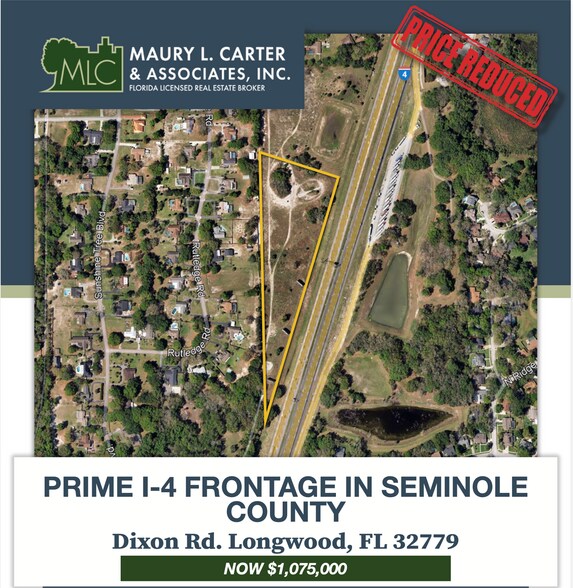 Dixon Rd & Interstate 4, Longwood, FL à vendre - Photo de l’immeuble – Image 2 sur 5