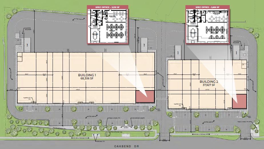 420 Oakbend Dr, Lewisville, TX à vendre - Plan de site – Image 2 sur 2