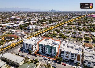 3518 Chesapeake Ave, Los Angeles, CA - Vue aérienne vue de carte - Image1