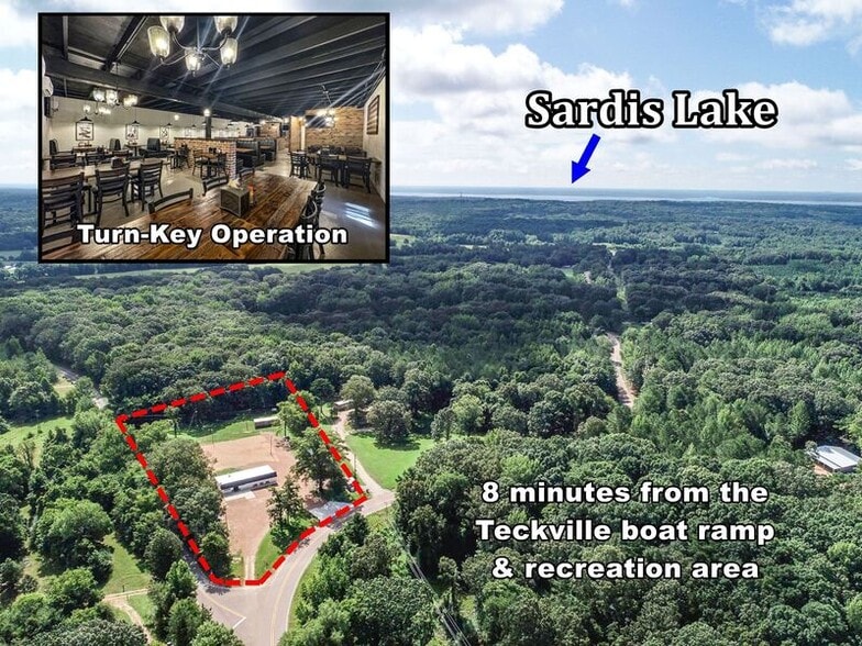 852 Hwy 310, Como, MS à vendre - Aérien – Image 2 sur 3