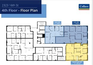 2323 16th St, Bakersfield, CA à louer Plan d’étage– Image 1 sur 1