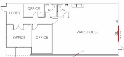 4700 Northgate Blvd, Sacramento, CA à louer Plan d’étage– Image 1 sur 1